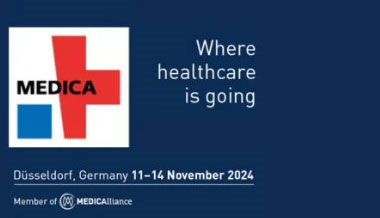 2024 MEDICA Düsseldorf Nemecko, 11. – 14. novembra.