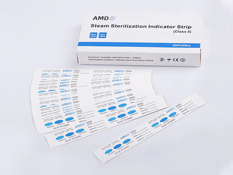 Páska s indikátorom pary môže zlepšiť každodenné kontroly sterilizácie